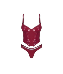 Redya Corset et string rouge